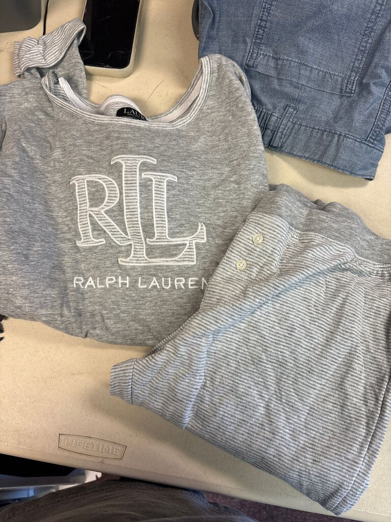 Ralph Lauren Gray Long Sleeve Top
