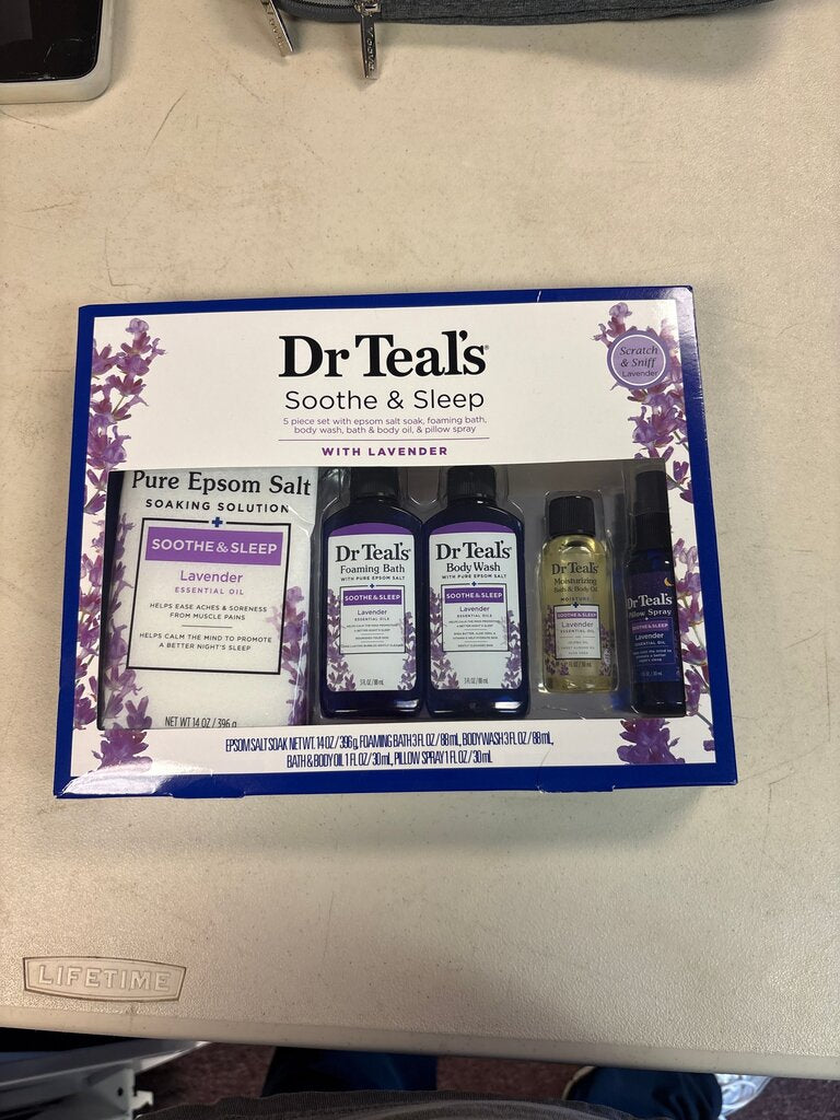 Dr Teal's Soothe & Sleep Lavender Set