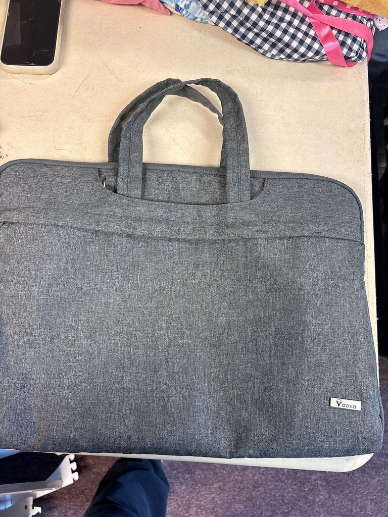 Gray Laptop Bag