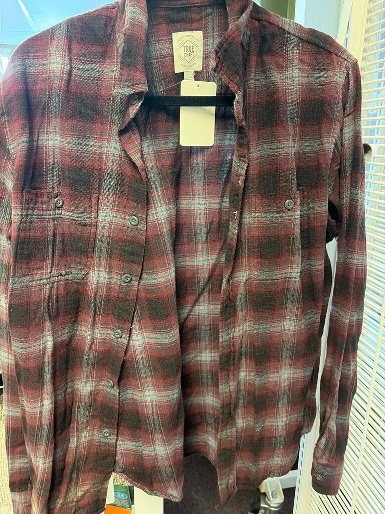 True Craft Plaid Flannel Shirt
