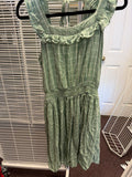 Green Checkered Dress