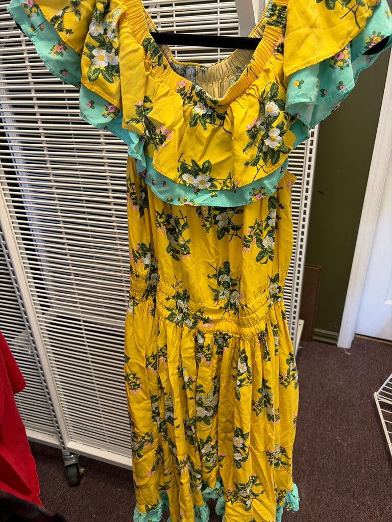 Matilda Jane Floral Yellow Dress