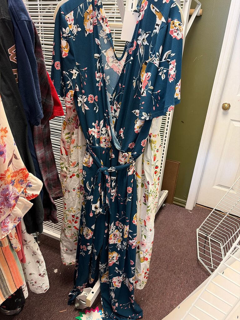 Floral Maxi romper