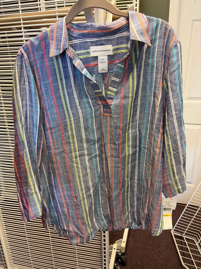 Alfred Dunner El Paso Women's Striped Blouse