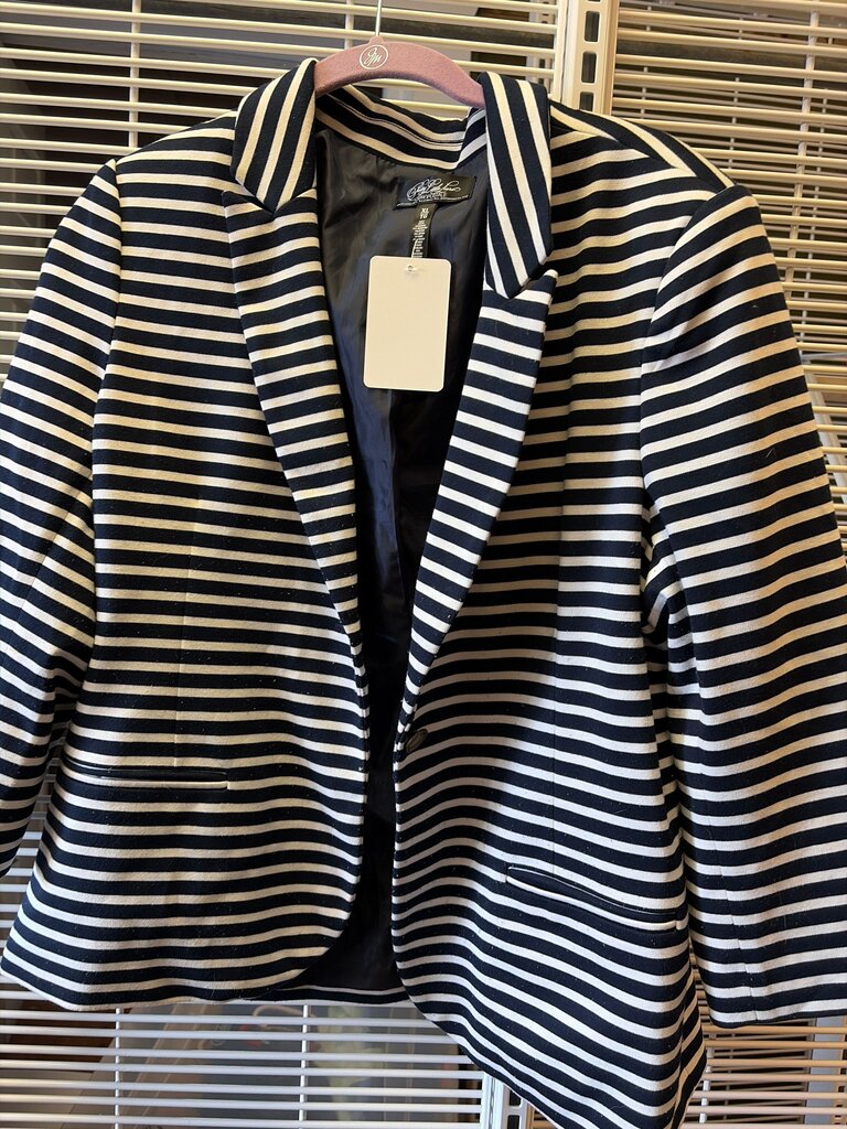 Aeropostale Striped Blazer