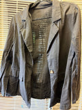 Black Linen Blazer