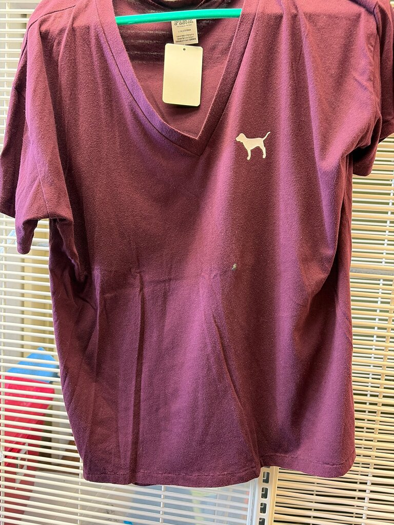 Victoria's Secret Pink Dog Graphic T-Shirt