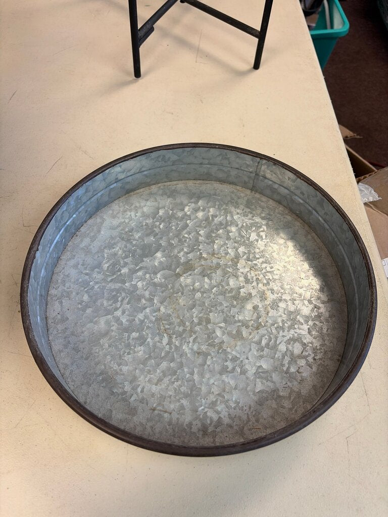 Galvanized Metal Tray