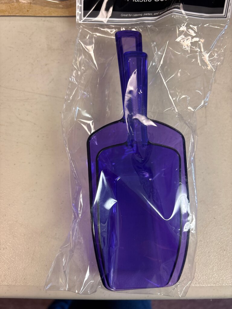 Purple Plastic Serving Scoop