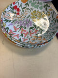 Colorful Floral Plates