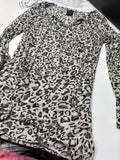 Leopard Print Long Sleeve Top