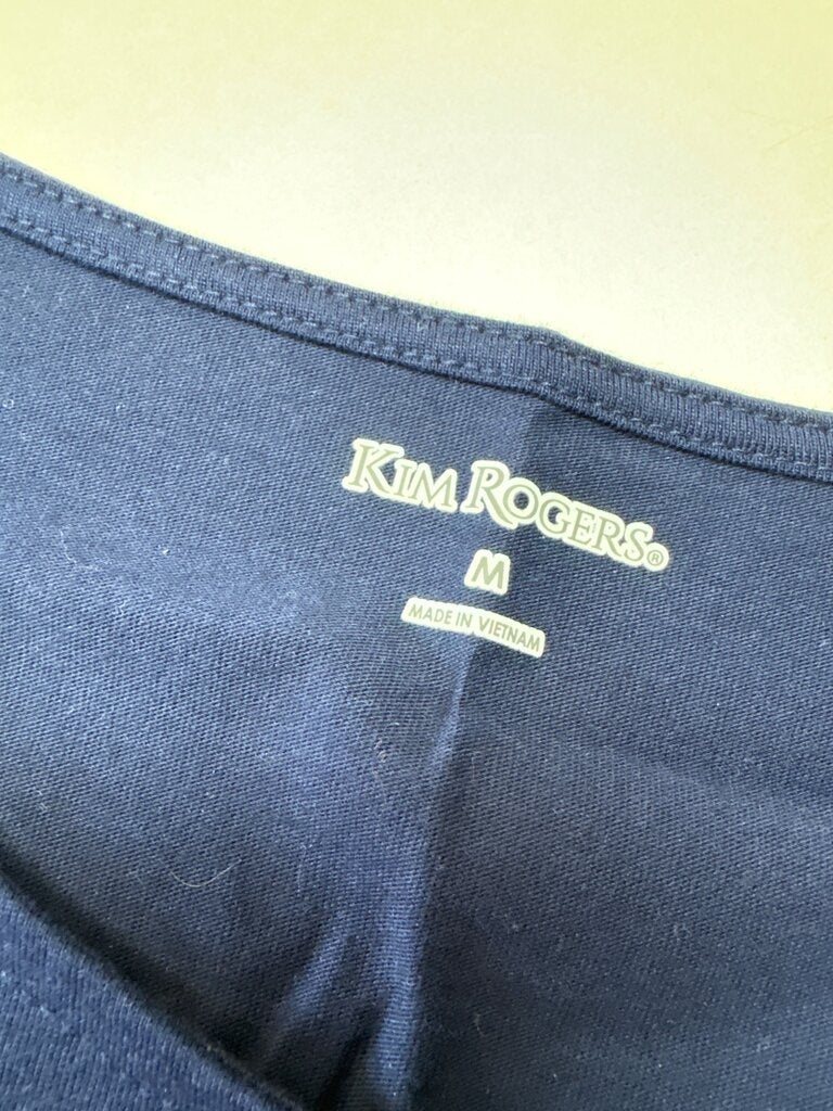 Kim Rogers Navy Blue Top