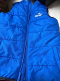 Puma Blue Puffer Vest