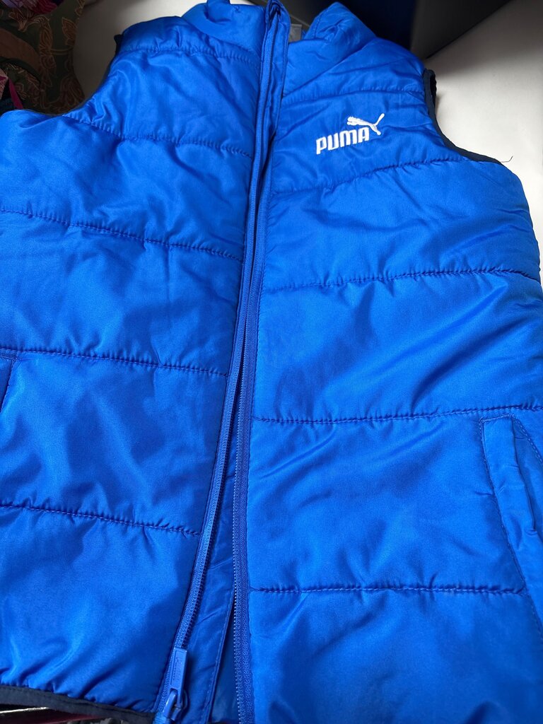 Puma Blue Puffer Vest