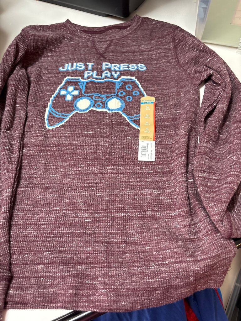 Just Press Play Graphic Sweatshirt