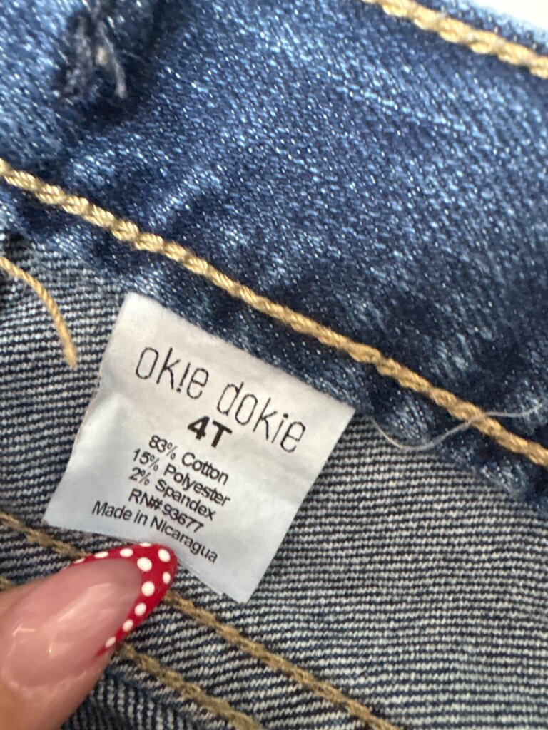 Okie Dokie Denim Jeans 4T