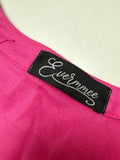 Pink Embroidered Tunic Top