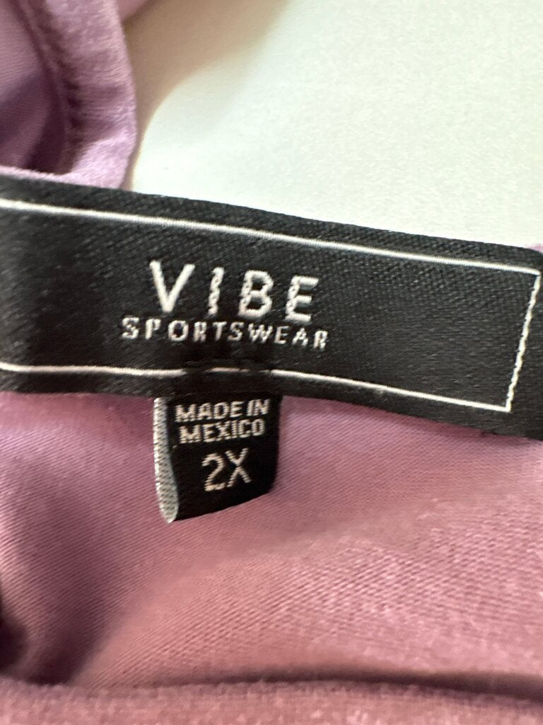 Vibe Sportswear Purple Dress