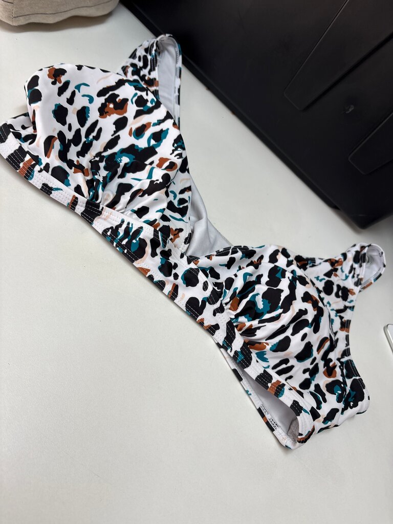 Leopard Print bathing suit top