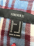 Forever 21 Plaid Button-Up Flannel Shirt