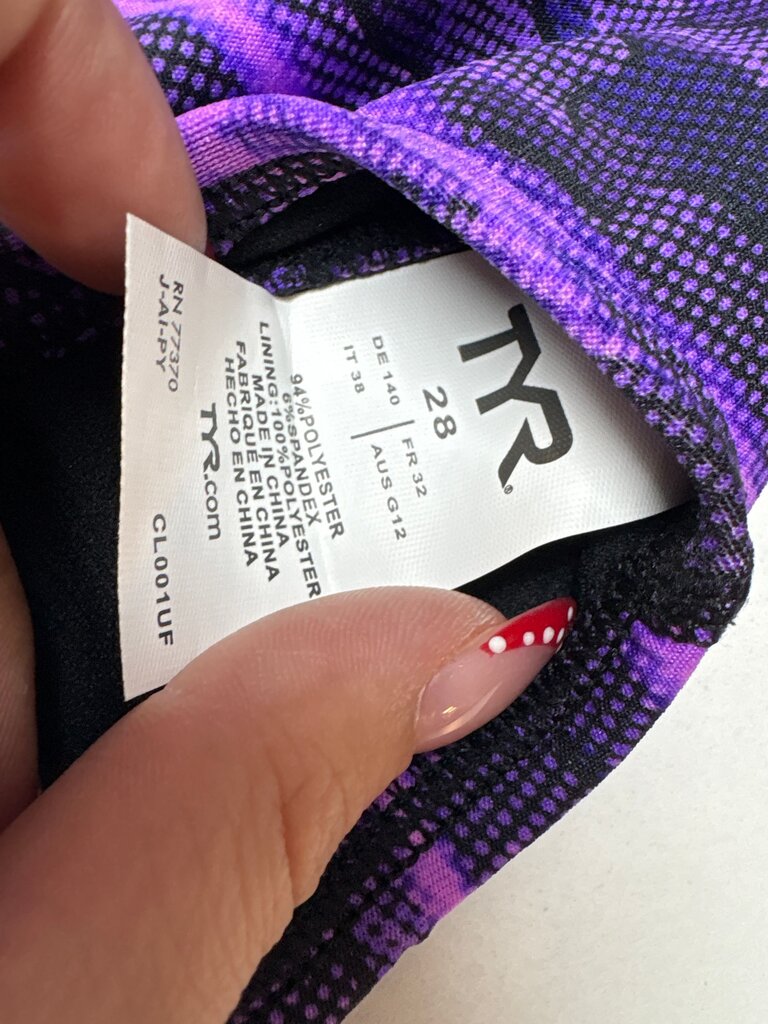 TYR Women's Purple Swimsuit