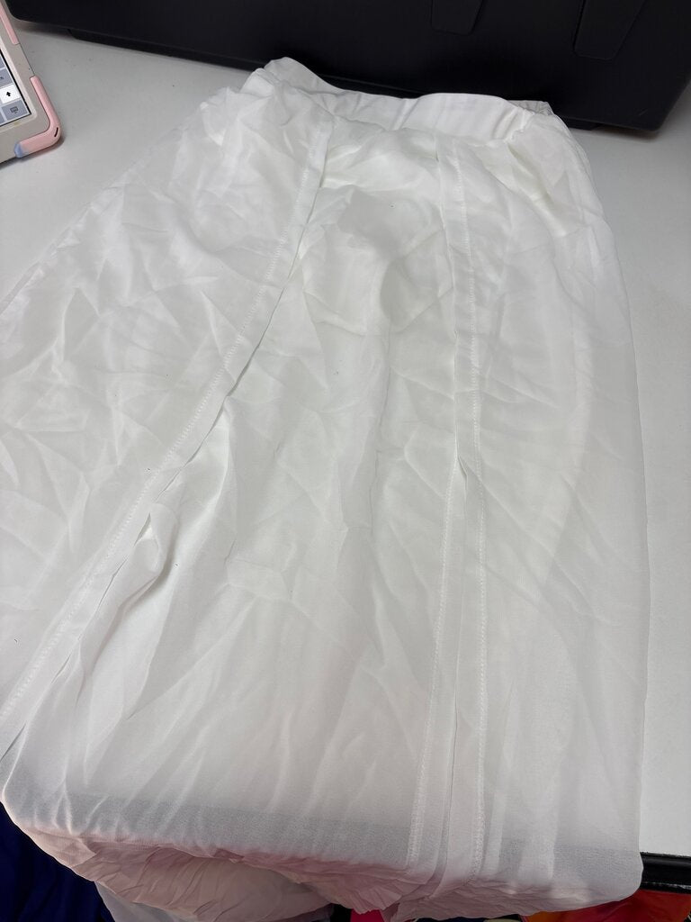 White Soft Skirt