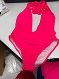 Hot Pink One Piece Swimsuit