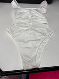 Women's White One-Piece Swimsuit