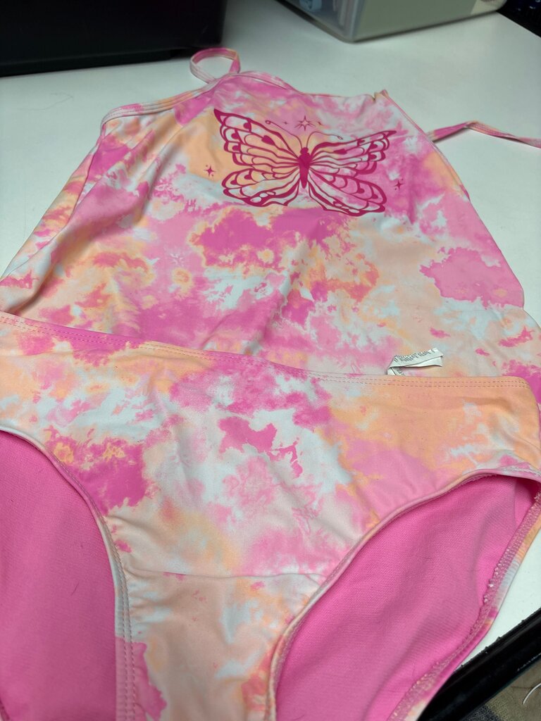 Sugar & Jade Butterfly Print Swimsuit Set