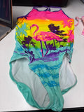 Colorful Flamingo One Piece Swimsuit