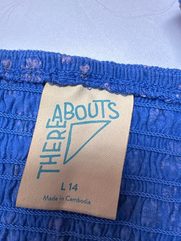 Thereabouts Women's Blue Floral Top