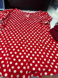 Red Polka Dot Top
