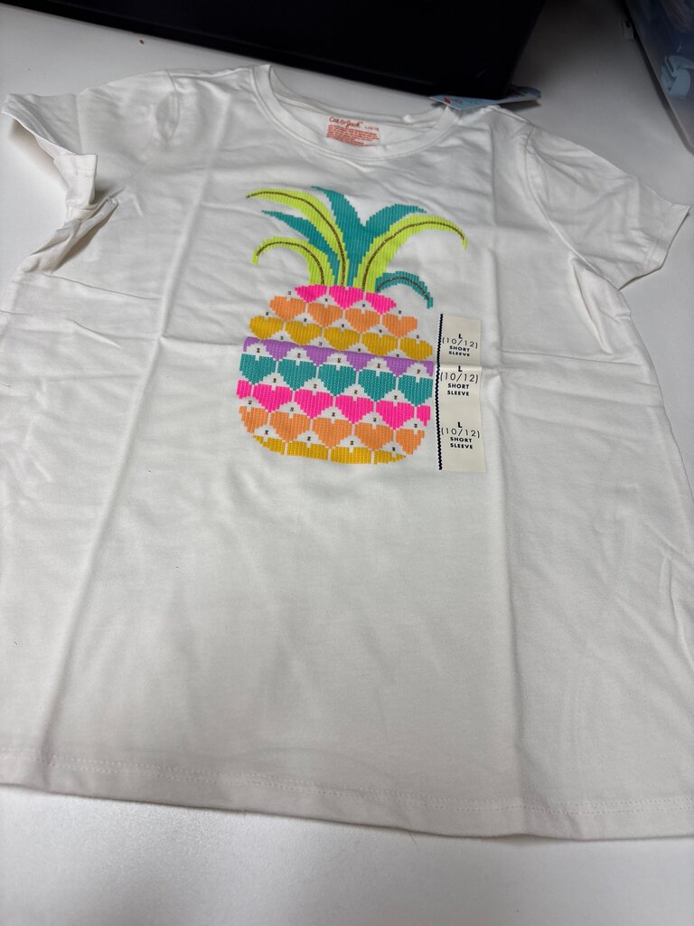Kids Pineapple Graphic T-Shirt