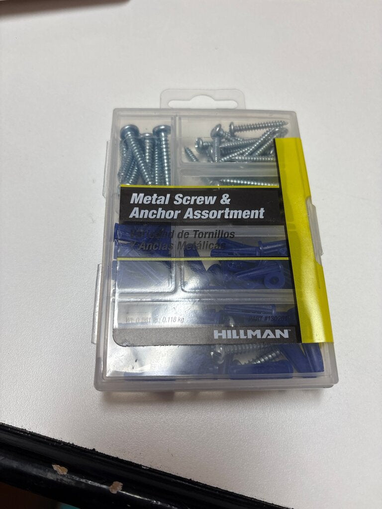 Hillman Metal Screw & Anchor Assortment