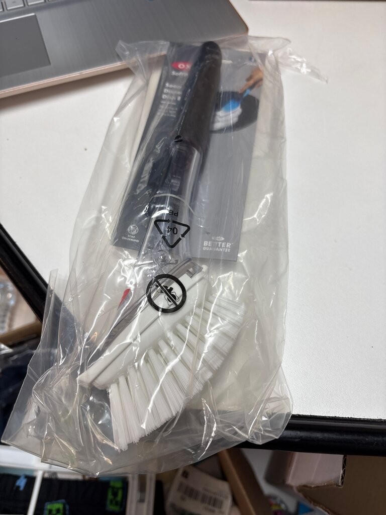 Soft Scrub Brush with Handle