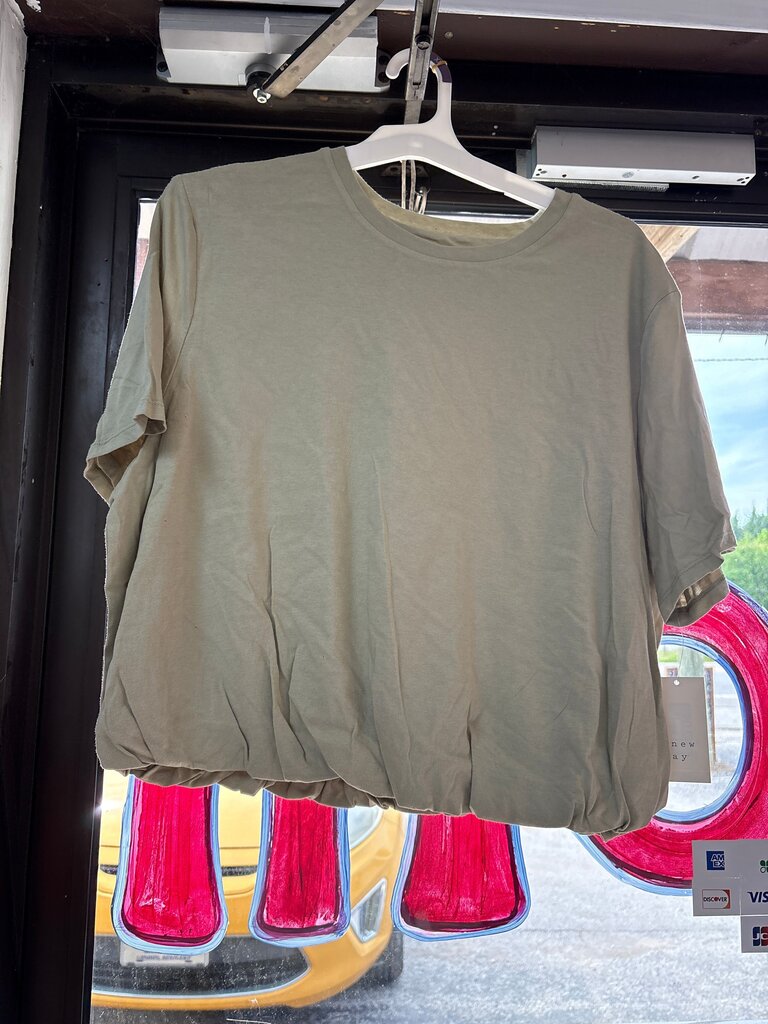 Casual Short-Sleeve Top