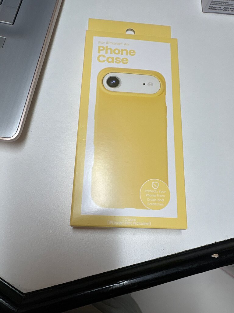 Yellow Phone Case for iPhone Air