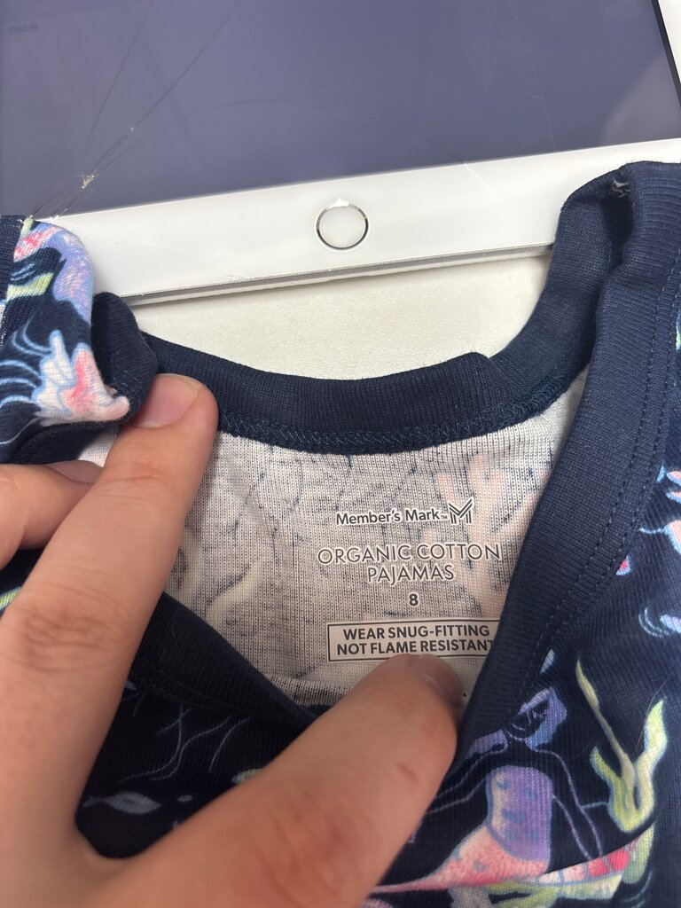 Member's Mark Organic Cotton Pajamas with Mermaid Print