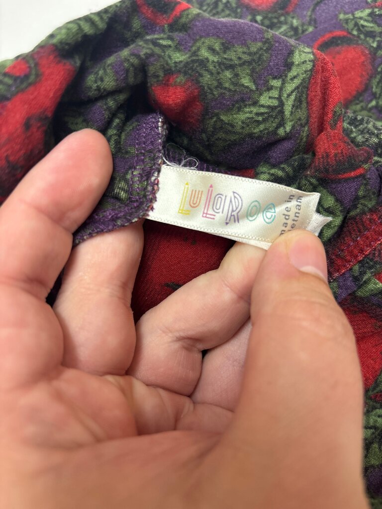 LuLaRoe Tomato Print Leggings