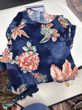Mai Soli Floral Print Top