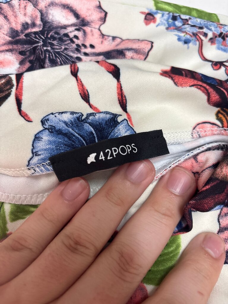 Floral Print Skirt