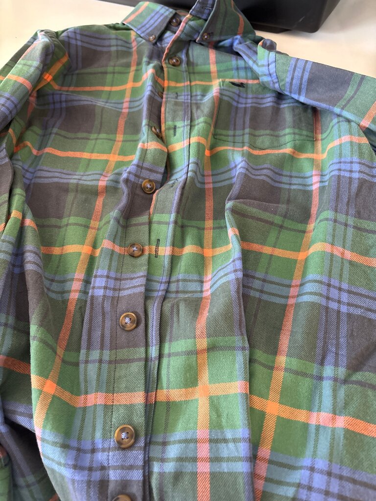 Southern Marsh Plaid Button-Up Shirt