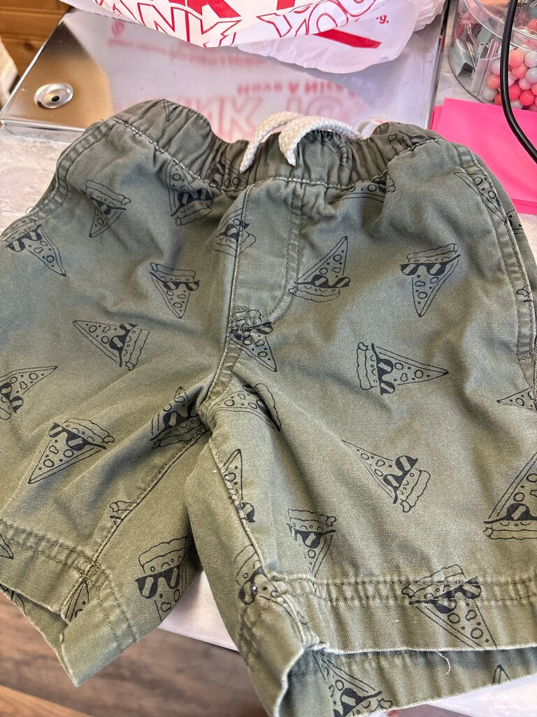 Pizza Print Boys Shorts
