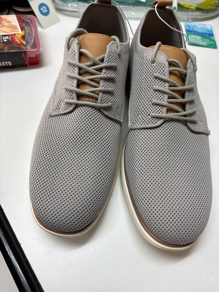Men's Grey Mesh Casual Shoes