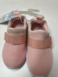 Pink Mesh Slip-On Sneakers