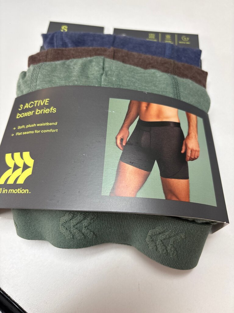 3 Pack of Active Boxer Briefs