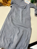 Carter's Just One You Gray Ribbed Dress