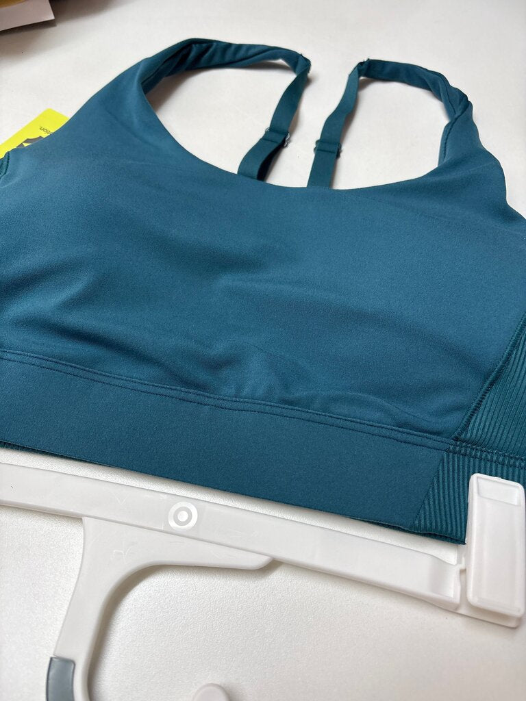 Teal Sports Bra