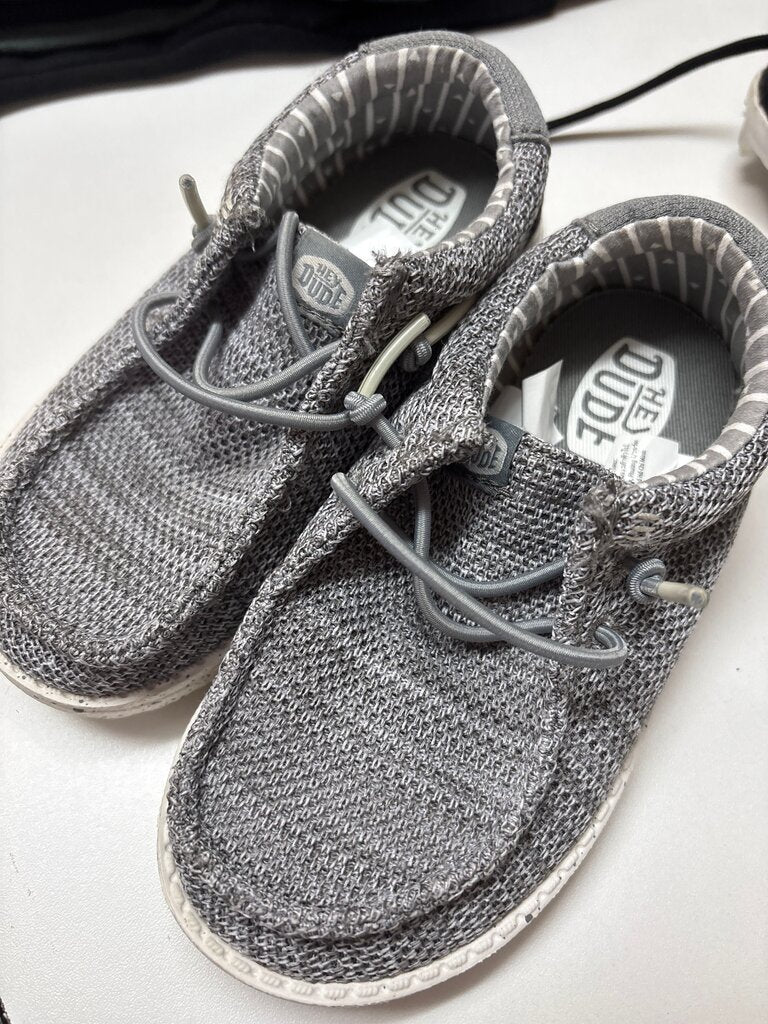 The Dude Gray Slip-On Shoes