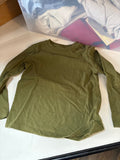 Long Sleeve Olive Green Shirt